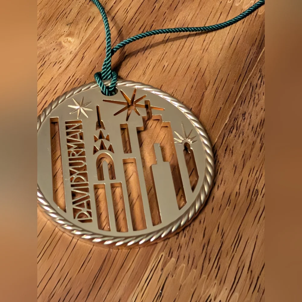 David Yurman 2024 Limited Edition Ornament Manhattan Skyline